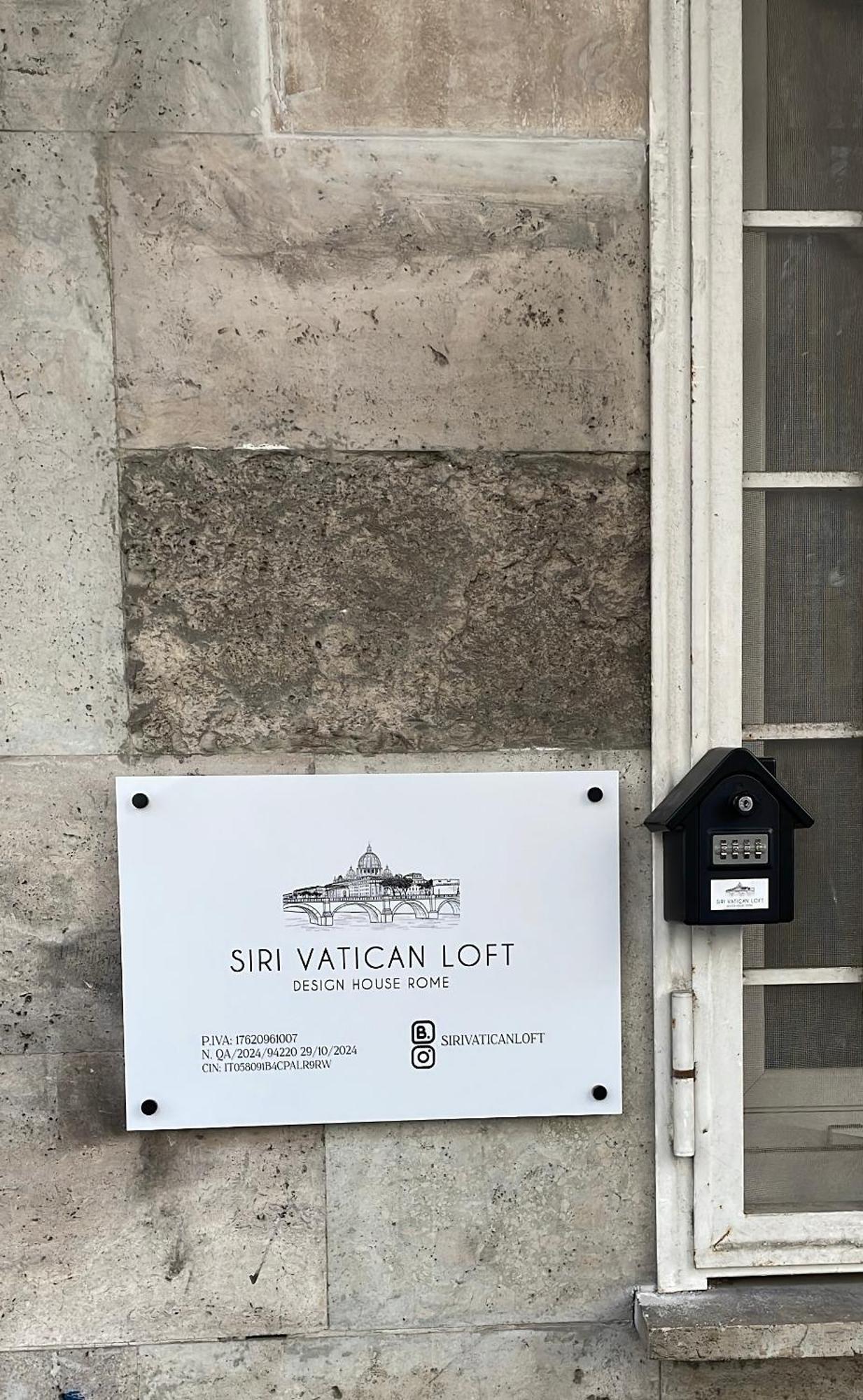 Siri Vatican Loft - Design House โรม ภายนอก รูปภาพ